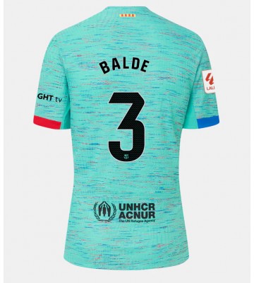 Barcelona Alejandro Balde #3 Tredje trøje Dame 2023-24 Kort ærmer